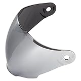 [リード工業] バイク用ヘルメットシールド FLX用 シルバーミラー UVカット加工 高強度シールド FLXT