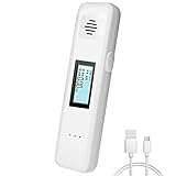 アルコールチェッカー 高精度 アルコール検知器 半導体式 吹きかけ式 非接触型 LEDディスプレイ USB充電 飲酒検知器 二日酔い 飲みす