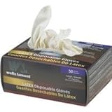 Wells Lamont157Latex Disposable Glove-50PK LATEX DISP GLOVE (並行輸入品)