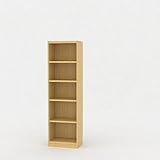 白井産業(SHIRAI) タナリオ オーダーラック 高さ150cm 幅40cm 奥行29cm ナチュラルオーク(1) 棚強度ST TNL-EM15040MSTF2NA0