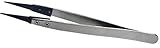 SE TW608PT Fine Point Anti-Static Tweezer, 5-1/16" [並行輸入品]