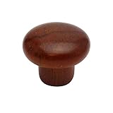 WAKI 木製つまみ ダークブラウン 25mm TW-333