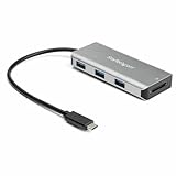 StarTech.com USBハブ/USB 3.1/USB-C - 3x USB-A/SDカードリーダー/バスパワー