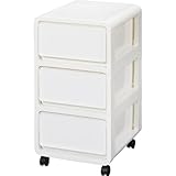 プリーク(preek) 3段チェスト ホワイト PK-3WH