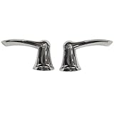 Danco 10422 Pair of Handles for 2-Handle American Standard Sink Faucets Chrome [並行輸入品]