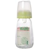 KOB ほ乳瓶 ガラス 120ml グリーン