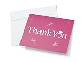 Wilton 1008 – 1476 All That Bling Thank Youカードウェディング、12パック