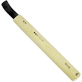 河清刃物工業 本職用彫刻刀 CE10 浅丸曲 18mm 奥行1.6×高さ22.3×幅2.7cm