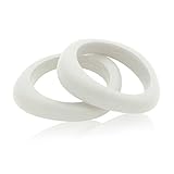 Jellystone Organic Bangle, Snow White by Jellystone Designs