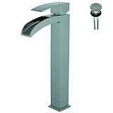 Yosemite Home Decor YPH16X02VF-BN Single Handle Lavatory Faucet, Brushed Nickel Finish [並行輸入品]