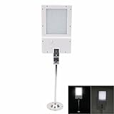 【拡張レバー 197cm】LEDソーラーライト 20LED 光センサー 気代不要 電気代0円 取付け簡単 壁付ソーラーライト