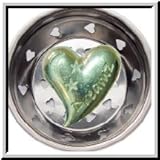 夢DreamzハートピューターノベルティKitchen Sink Strainer