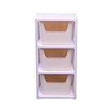 サンカ 日本製 katasu(カタス) 収納ボックス・ラックセット タナ4段/ハコL3個 ホワイト Kt-4WH×1+Kh-LWH×3
