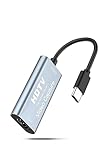 【2023新登場】Newluck USB-C & HDMI 変換アダプタ キャプチャーボード HDMI キャプチャーボード HD画質録画 HD1080P/4Kパススルー機能 HDMI ビデオキャプチャー ゲーム録画/HDMIビデオ録画/ライブ配信用キャプチャー ボード 電源不要 小型軽量 低遅延 Switch/PC/PS用録画 Win7/8/10 Linux OBS対応 日本語取扱説明書付き