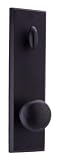 Weslock 07902--F2SL2D Greystone/Rockford Interior Entry Handle, Black by Weslock