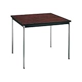 コクヨ(KOKUYO) ミーティングテーブル 正方形 W900×D900×H700mm BT-411 ローズウッド