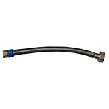LASCO 10 – 1075水供給Flex、ステンレススチールBraided with Poly内部コア、3 / 8インチメステキサスFine Flare X 1 / 2インチメス鉄パイプX 20イ