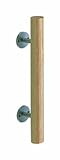 シロクマ ウッド丸形取手300mm 白木ウッド NO-30