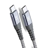 タイプc ケーブル 【1.5M/1本セットPD対応 60W急速充電】USB C&USB C ケーブル iPhone 17/16/15 充電器 Type-c アイフォン15/いphone15 pro Max,iPad Pro/Air/mini6,MacBookPro,Samsung Galaxy S26/S25/S24/S23/S22/S21,Pixel等Type-c機種対応 (グレー)