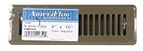 American Metal #413B2X10-R 2x10 BRN Floor Register [並行輸入品]