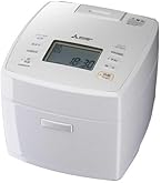 Amazon | 三菱電機 IH炊飯器 5.5合 日本製 備長炭 炭炊釜 ピュア