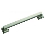 Hickory Hardware P3017-SN 8-Inch Studio Collection Cabinet Pull, Satin Nickel [並行輸入品]
