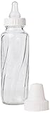 Evenflo Feeding Classic Twist Glass 8oz 1pk Clear [並行輸入品]