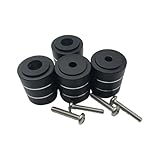 アルミニウム足 PC シャーシスタンド足パッド分離スタンド熱管理衝撃吸収パッド交換用デスクトップケース