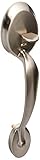 Schlage FE285PLY619ACCRH Satin Nickel Plymouth Right Handed Front Entry Handleset with an Accent Lev