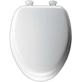 High Qualityir 113EC 000 Soft Toilet Seat with Molded Wood Core and Easy-Clean & Change Hinges, Elon