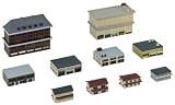 ピットロード 1/700 スカイウェーブシリーズ ストラクチャーセット5 (複合ビル・店舗・アパート・住宅) プラモデル SW20 (情景)