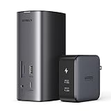 UGREEN Revodok Pro 312 12-in-1 USB Cドッキングステーション 100WGaN充電器付き 3つ画面拡張 MacBook 8K/4K HDMI DP出力 10Gbps高速データ転送 USBA3.2+USB C3.2ポート【PD 100W 急速充電】SD/TF 3.5mmポート付き MacBook Pro Air/Galaxy/Switch/USB C デバイス対応