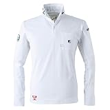 [アイズフロンティア] パウダー ドライ ストレッチ 長袖 ポロシャツ 521 4L 5ブラック