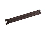 Y.K.K ビスロンファスナー ポーチバッグ用 30cm こげ茶 4VC30-570