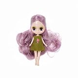 11CMミニドールロングヘアかわいいドールPVC関節ボディおもちゃアニメおもちゃランダムドレスキッズガールズギフトとして 対象年齢は6歳以上(MN-08)
