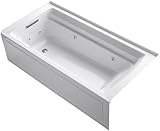 KOHLER K-1124-LA-0 Archer 6-Foot Whirlpool, White [並行輸入品]