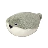 内藤デザイン研究所(Naitou Design) 海中散歩ぽちゃまるシリーズ ぬいぐるみS サカバンバスピス グレー 全長約13cm