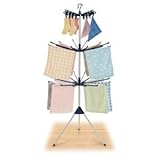 ものほしスタンド/室内物干し 【3段パラソル型】 幅82cm 干し部：回転式 コスモス 『セキスイ』