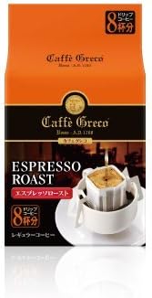 UCC　カフェグレコ　ドリップコーヒー　エスプレッソロースト　8杯入り×12個