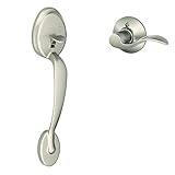 Plymouth Front Entry Handle Accent Right-Handed Interior Lever (Satin Nickel) FE285 PLY 619 ACC RH b