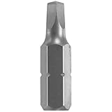 Bosch SQ2102 Number 2 Square Recess Insert Bit, 1-Inch, 2-Pack by BOSCH