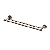 Gatco 4494 Montgomery 24" Double Towel Bar, Bronze [並行輸入品]