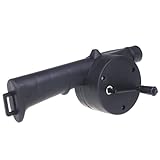 Lixada BBQファン送風機 ハンドクランクパワー バーベキュー 火災ピクニック 野外キャンプ