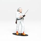 Cartrix 1/64 フィギア バックトゥザフューチャー エメット ブラウン 博士 1 Dr. Emmett Brown Figure [並行輸入品]
