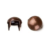 1003パールNailhead、サイズ30、ソリッド真鍮、Colonial銅仕上げ、400 Pieces Per Pack