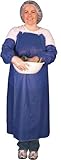 MCR Safety O63R4 35 by 45-Inch Vinyl 6 mil Raw Edge Apron, Blue by MCR Safety