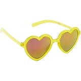 OSHKOSH(オシュコシュ) ハートシェイプサングラス イエロー 小物ジュエリー・ヘアーアクセサリー One Size【並行輸入】
