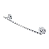 Dyconn Faucet BATB24-CHR Bathroom Wall Mounted Towel Bar, 24-Inch, Chrome by Dyconn Faucet