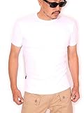 (アビレックス) AVIREX 半袖 Tシャツ クルーネック 無地 デイリーウエア 6143502 ホワイト L