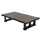 ハイタイプ対応 幅150cm ダイニングテーブル ちゃぶ台 ブラウン